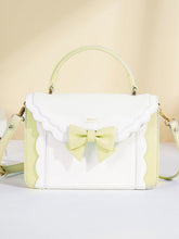 Sac Carré Élégant avec Noeud – L’Accessoire Chic et Féminin